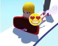 Mouth shift 3D csókolózós HTML5 játék