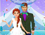 Wedding planner csókolózós HTML5 játék