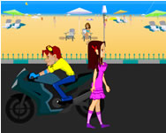 Bike kissing online játék