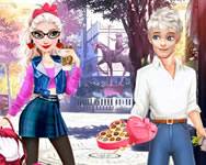 Princesses breakup drama csókolózós HTML5 játék